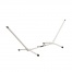 JOBEK - Support hamac Advant Vario blanc 294-344 avec roulettes