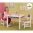 KIDKRAFT - Table et 2 chaises zebre fun and funky