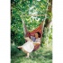 LA SIESTA - Hamac chaise Carolina Rouge
