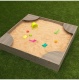 KIDKRAFT - Bac  Sable de Jardin - Gris