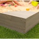 KIDKRAFT - Bac  Sable de Jardin - Gris