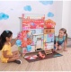 KIDKRAFT - Maison de Plage avec Grande Roue Amusante avec EZ Kraft Assembly