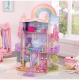 KIDKRAFT - Maison de poupe Rainbow Dreamers Unicorn Mermaid avec EZ Kraft Assembly