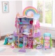 KIDKRAFT - Maison de poupe Rainbow Dreamers Unicorn Mermaid avec EZ Kraft Assembly