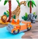 KIDKRAFT - Trotteur 2 en 1 safari avec EZ Kraft Assembly