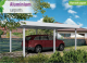 GARDEN DREAMS-Abri Voiture Carport Aluminium - Toit Plat - Blanc - 360x360