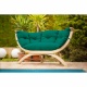 AMAZONAS - Banc SIENA double Verde Weatherproof