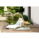 AMAZONAS- Chaise Longue Swing Lounger Creme