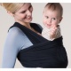 AMAZONAS - Echarpe de Portage Jersey Sling Noire 5.10M