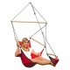 AMAZONAS - Fauteuil suspendu SWINGER rouge