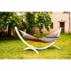 AMAZONAS - Hamac  barres FAT Hammock rversible Rouge ou Anthracite + Support Olymp