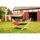 AMAZONAS - Hamac  barres FAT Hammock rversible Rouge ou Anthracite + Support Olymp