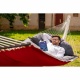 AMAZONAS - Hamac  barres FAT Hammock rversible Rouge ou Anthracite + Support Olymp