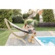 AMAZONAS - Hamac  barres FAT Hammock Taupe + Support Olymp