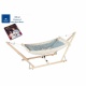 AMAZONAS - Pack hamac bb KOALA avec couverture rembourre SUNNY GREY