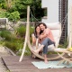 AMAZONAS - Pack Support Taurus et fauteuil rembourr Fat Chair Creme