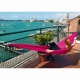 AMAZONAS - Travel Set pink Hamac avec fixations 300x140