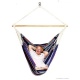 LA SIESTA - Hamac Chaise Lounger Currambera Bleu
