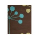 SAWGRASS MILLS - Tapis d'ext�rieur Juneberry Chocolat et turquoise 240-300