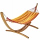 JOBEK - Set SEKOIA support bois ARC 320 + hamac a barres simple Sunny