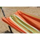 JOBEK - Set METALIK hamac  barres GRAPHIK Vert orange cru + support mtal