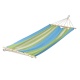 JOBEK - Hamac a barres KOLOR Vert Bleu Ecru 300x100