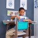 KIDKRAFT - Bureau enfant ajustable avec chaise Marron