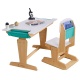 KIDKRAFT - Bureau enfant ajustable avec chaise Naturel