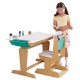 KIDKRAFT - Bureau enfant ajustable avec chaise Naturel