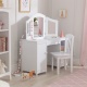 KIDKRAFT - Coiffeuse et chaise de luxe