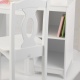 KIDKRAFT - Coiffeuse et chaise de luxe