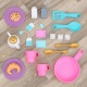 KIDKRAFT - Cuisine en bois Sweet Snack Time