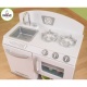 KIDKRAFT - Cuisine enfant BLANC RETRO