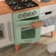 KIDKRAFT- Cuisine Enfant moderne annes 50 avec EZ Kraft Assembly
