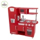 KIDKRAFT - Cuisine enfant Vintage rouge