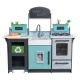 KIDKRAFT - Cuisine pour enfants Garden Gourmet avec EZ Kraft Assembly