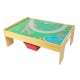 KIDKRAFT- Ensemble chemin de fer et table Adventure Town avec EZ Kraft Assembly