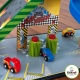 KIDKRAFT - Ensemble rampe voiture de course