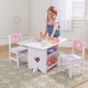 KIDKRAFT - Ensemble table et 2 chaises Coeur