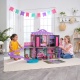 KIDKRAFT - Maison de poupe 2-en-1 Htel et toboggan aquatique