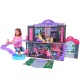 KIDKRAFT - Maison de poupe 2-en-1 Htel et toboggan aquatique