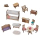 KIDKRAFT - Maison de poupe Charlotte montage rapide EZ Kraft Assembly