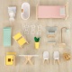 KIDKRAFT - Maison de poupes Zoey avec EZ Kraft Assembly
