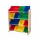 KIDKRAFT - Meuble avec 12 bacs de rangement couleurs Vives