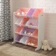 KIDKRAFT - Meuble avec 12 bacs de rangement PASTEL