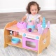 KIDKRAFT - petite cuisine Deluxe en forme de licorne