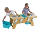KIDKRAFT - Table d'activits 2 en 1 Building Bricks Play N Store