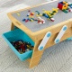 KIDKRAFT - Table d'activits 2 en 1 Building Bricks Play N Store