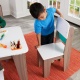 KIDKRAFT - Table enfant avec 4 chaises Marron