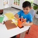 KIDKRAFT - Table enfant avec 4 chaises Marron